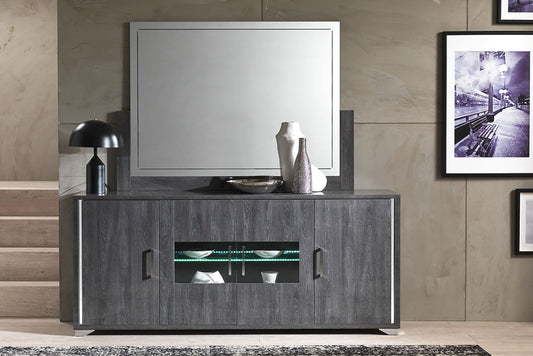 San Martino Armony Grey 2 Door Base With LED Lights