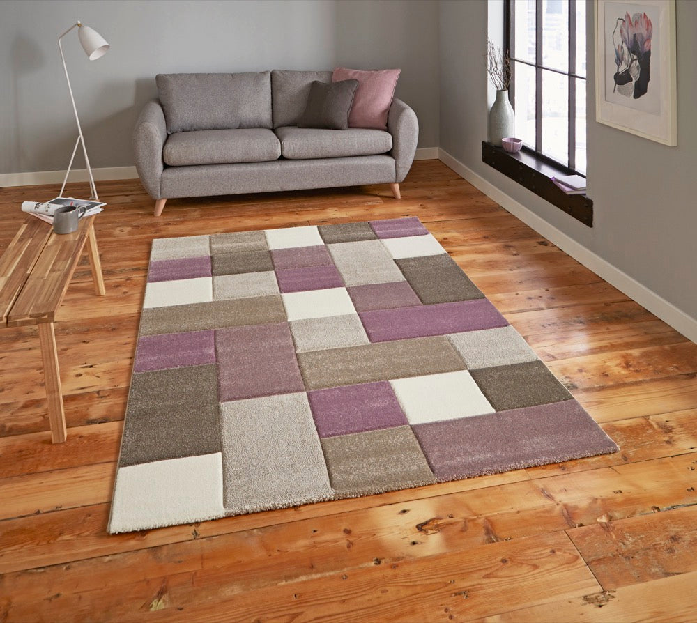 Brooklyn 646 Beige Purple