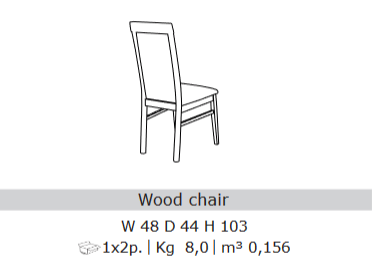 San Martino Armony Grey Fixed Table